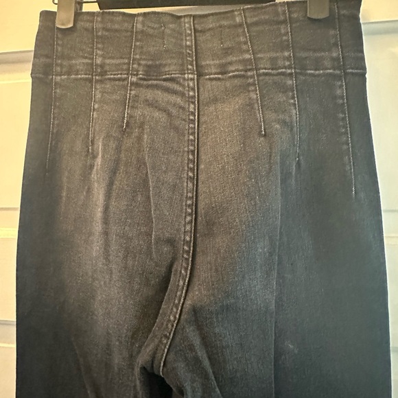 Free People Light Black Flare Jeans - Picture 9 of 10